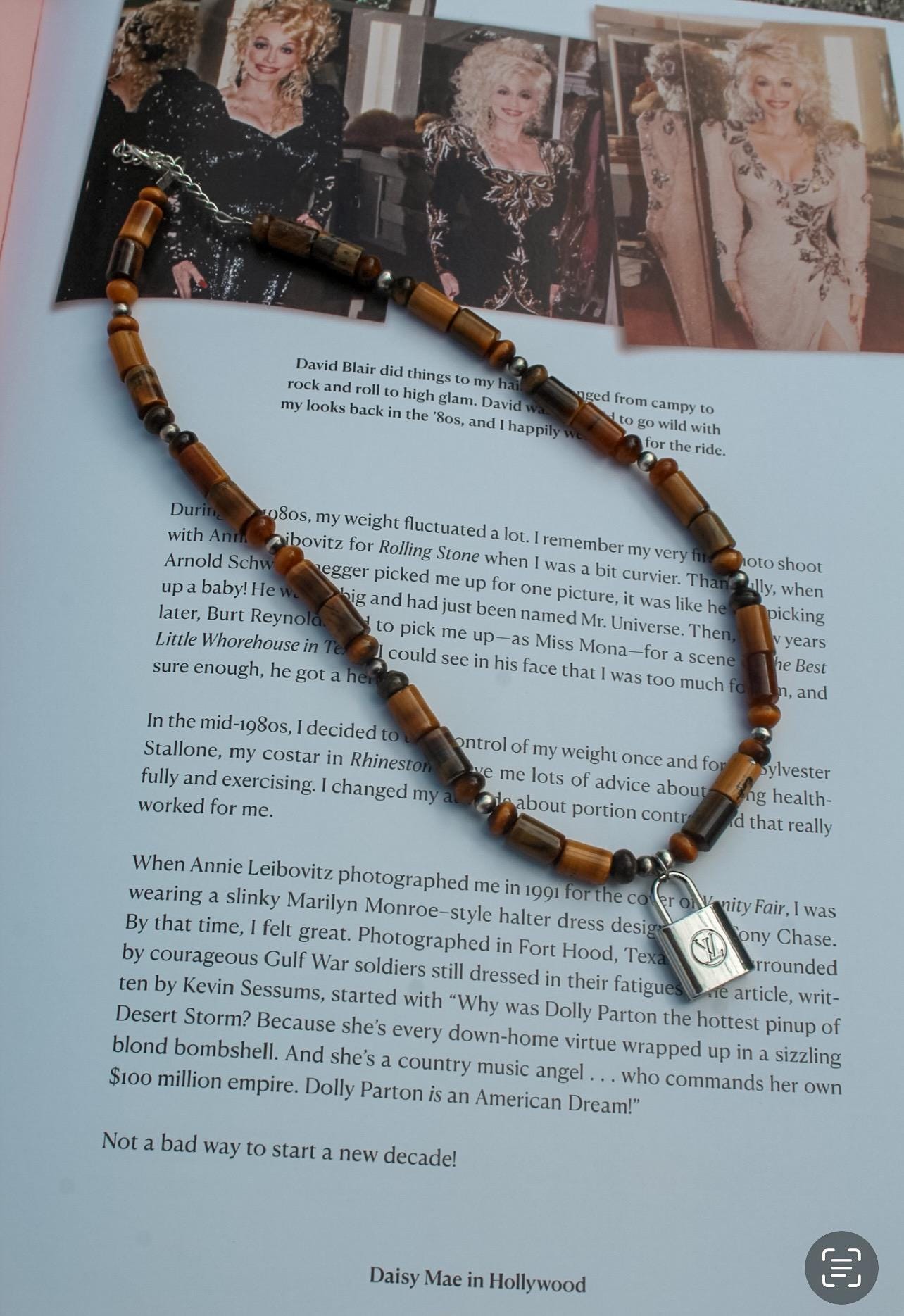 Louis Vuitton Navajo Inspired Pearl and Gemstone Necklace